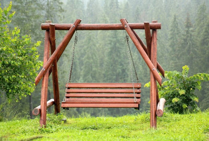 Tire Swing Bench